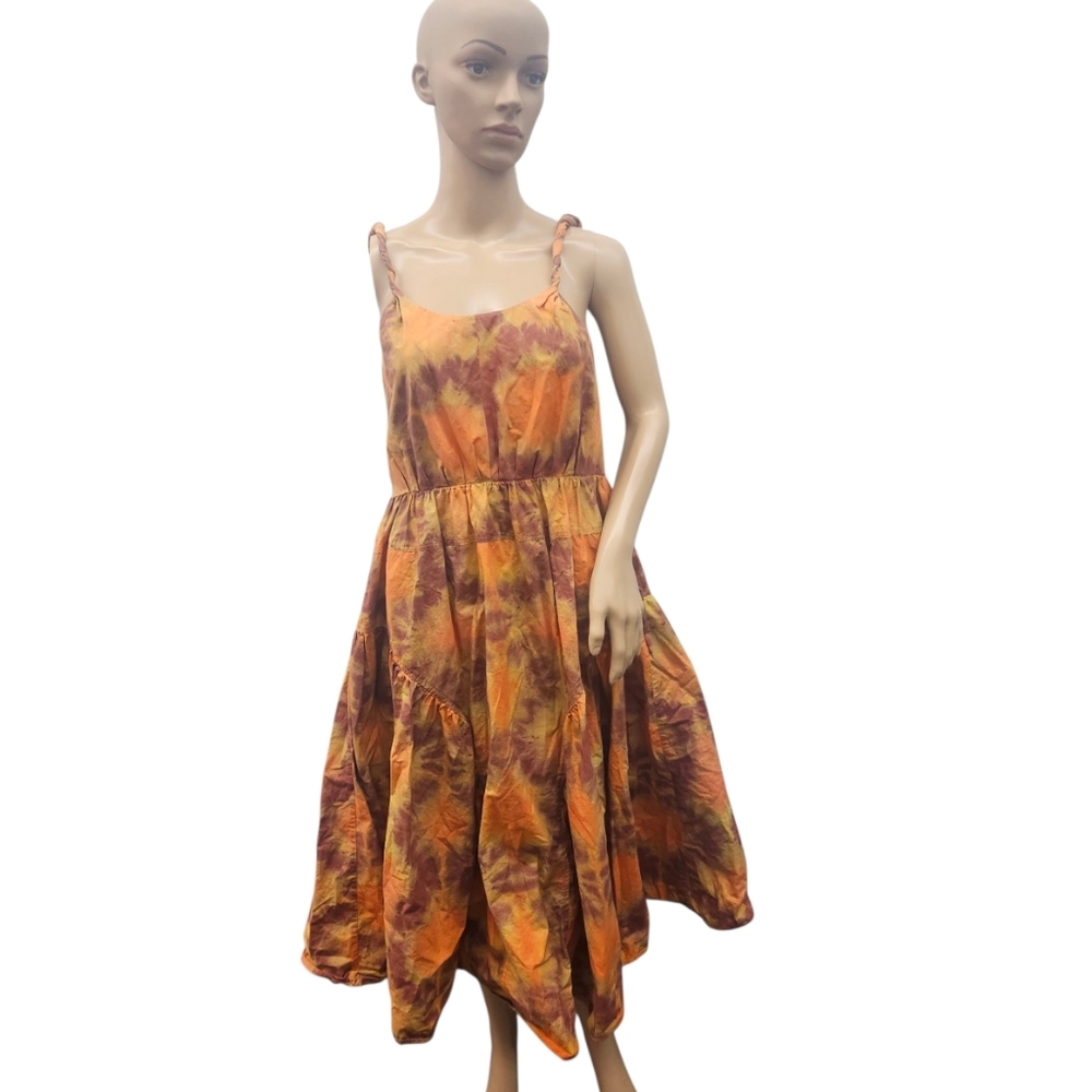 Ulla Johnson Valentina Braided Tie-Belt Midi Dres… - image 4